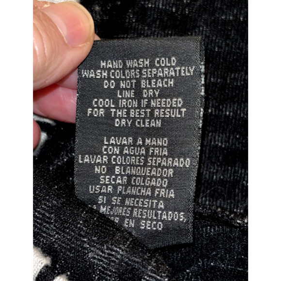 Gabby Skye Black/ Beige Geometric Pattern Green Zipper Detail Dress SIZE 4 - Picture 6 of 9